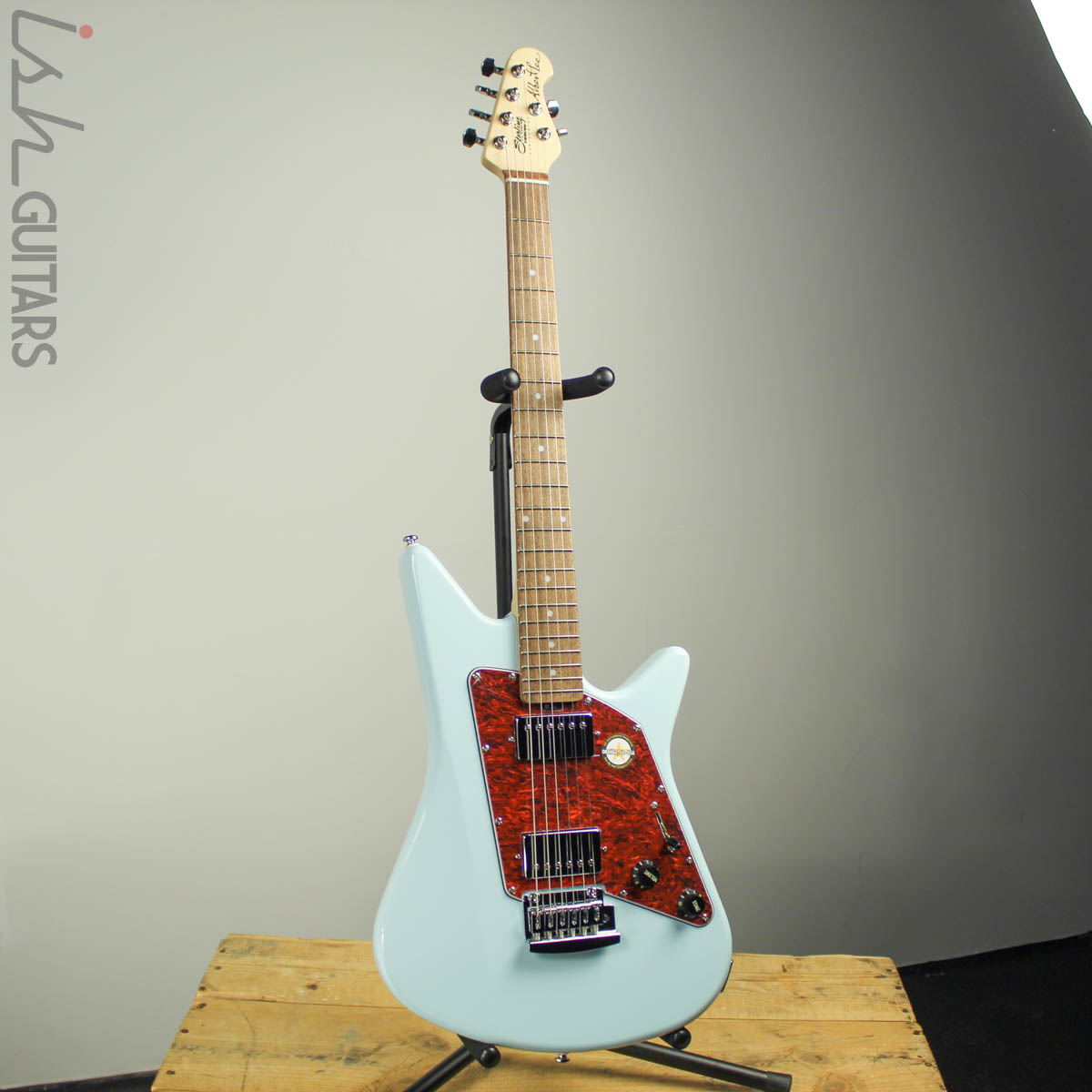 Sterling by Music Man Albert Lee HH Electric Guitar - Daphne Blue