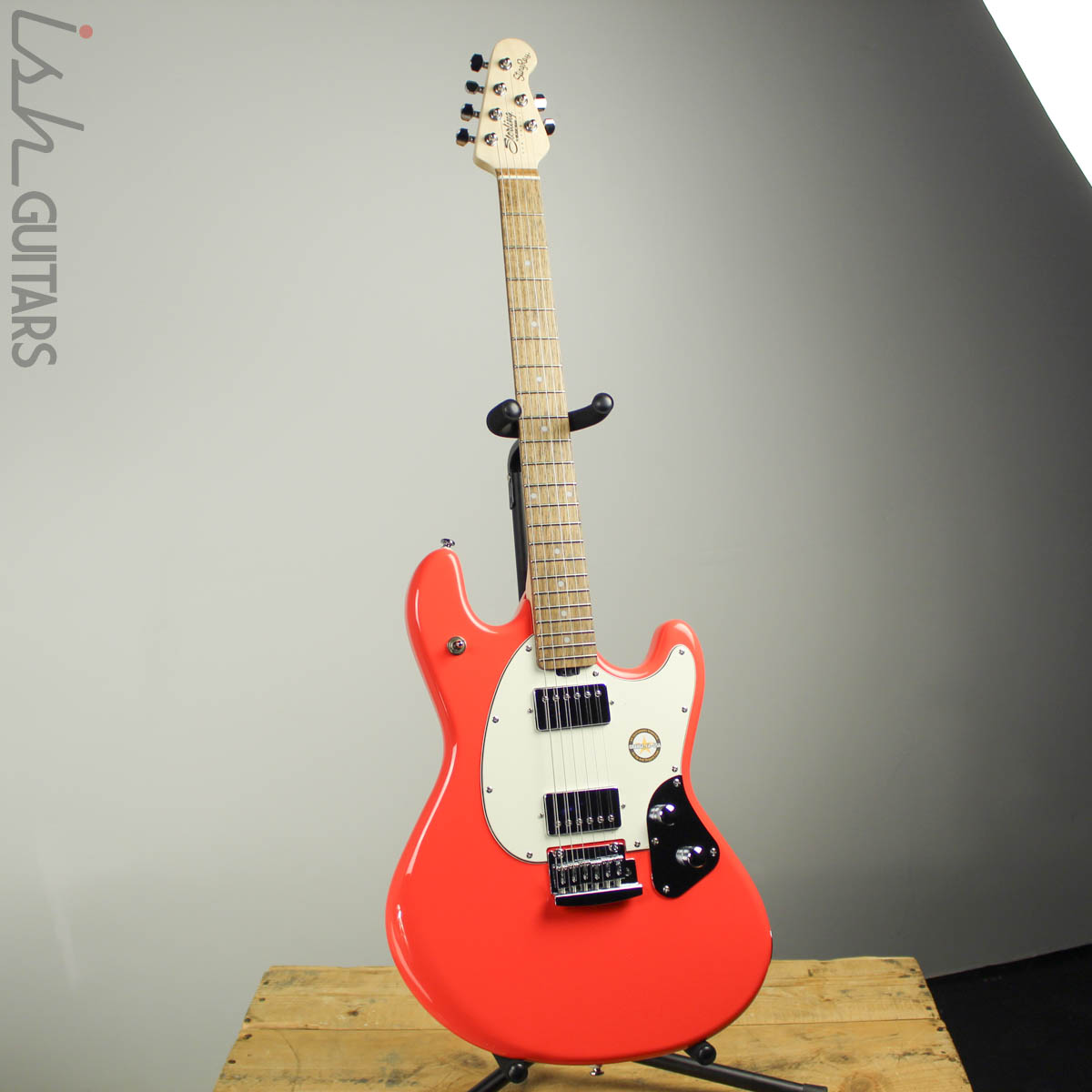 Sterling by Music Man StingRay Guitar Fiesta Red SR30 – Ish Guitars