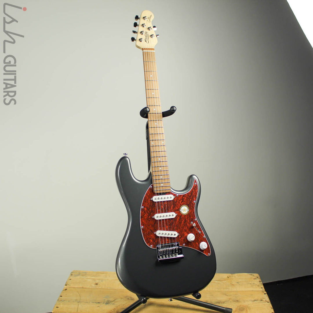 Sterling by Music Man Cutlass Charcoal Frost SSS