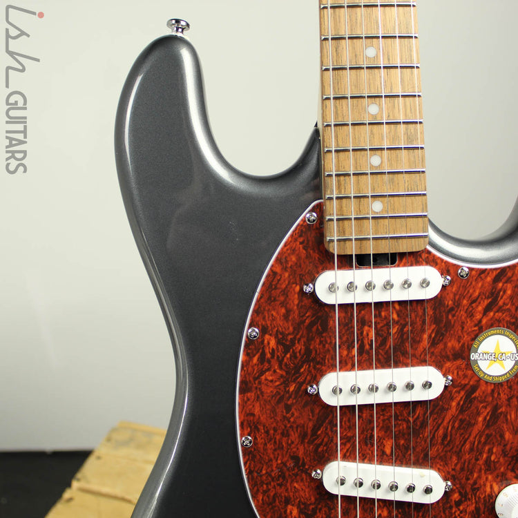 Sterling by Music Man Cutlass Charcoal Frost SSS – Ish Guitars