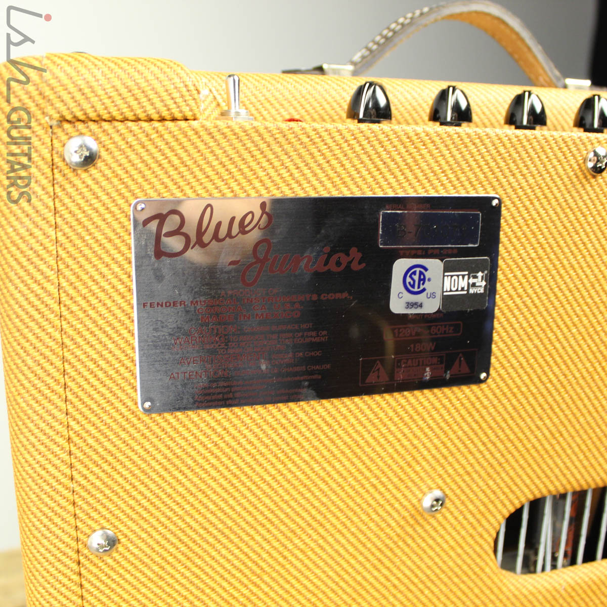 2017 Fender Blues Jr. Lacquered Tweed – Ish Guitars