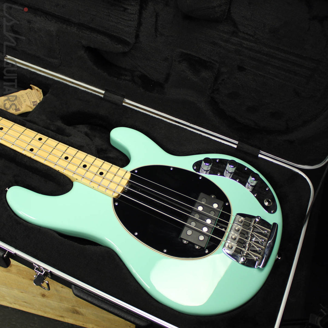 2017 Ernie Ball Music Man StingRay 4 Old Smoothie Mint Green