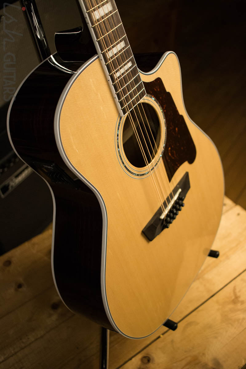 D’Angelico Premier Bowery 12 String Acoustic Electric Guitar Natural