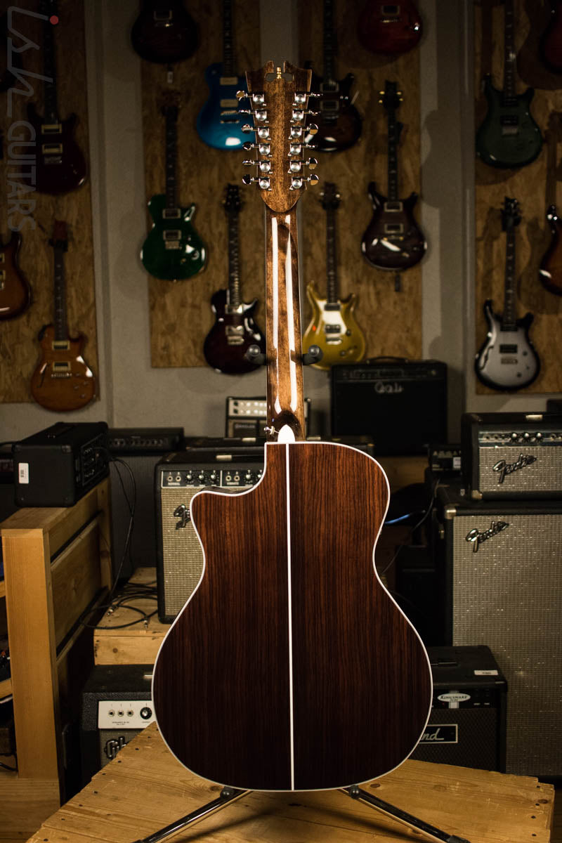 D’Angelico Premier Bowery 12 String Acoustic Electric Guitar Natural