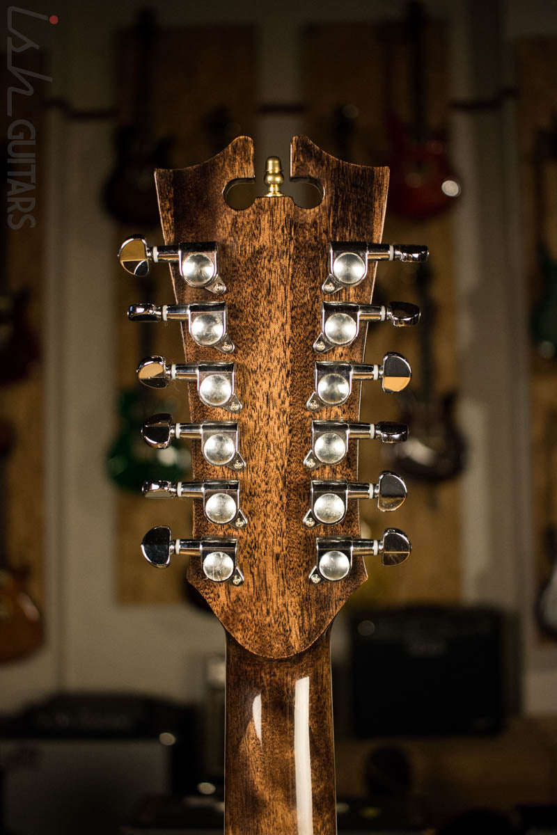 D’Angelico Premier Bowery 12 String Acoustic Electric Guitar Natural