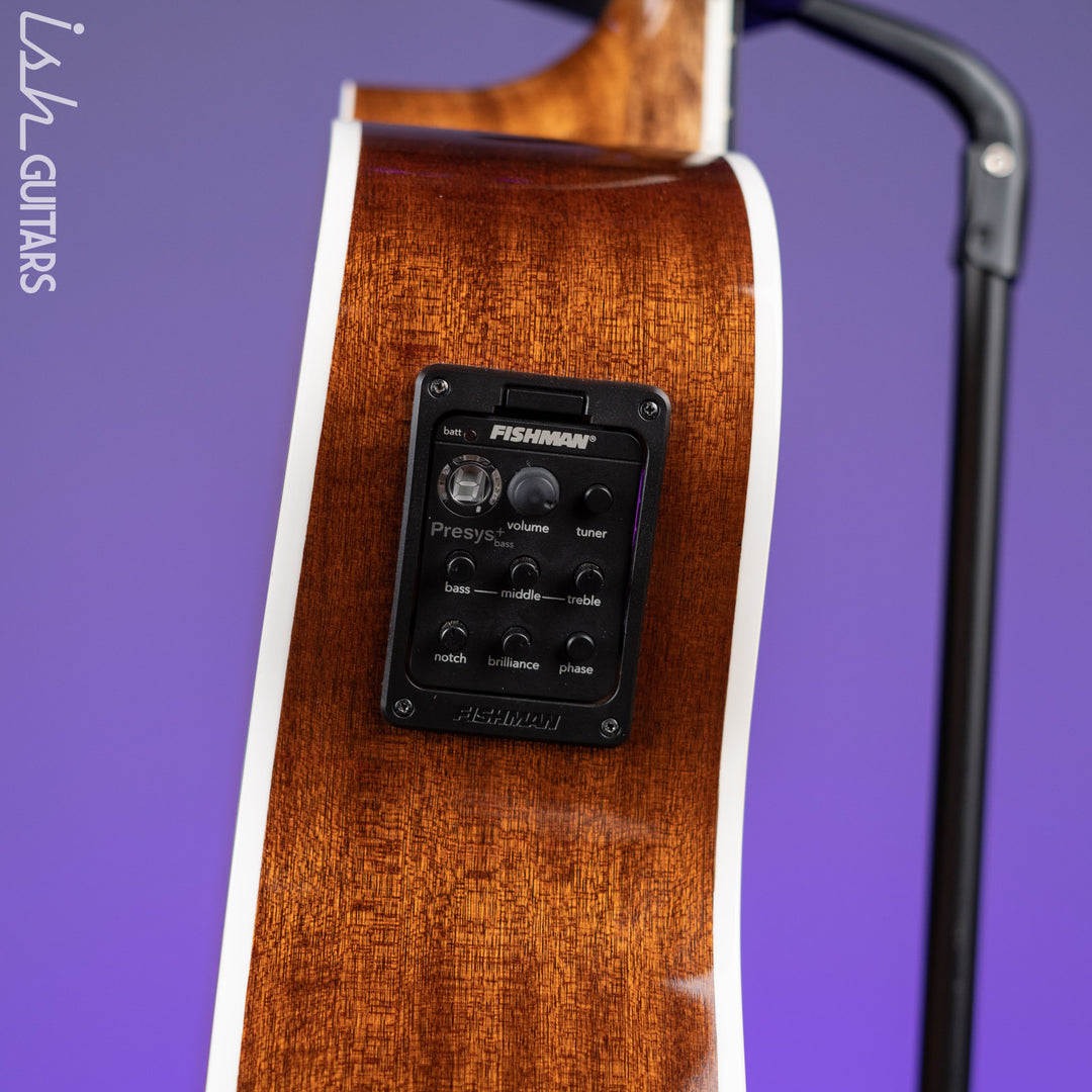 D’Angelico Premier DAPB700 Acoustic-Electric Bass Guitar Natural