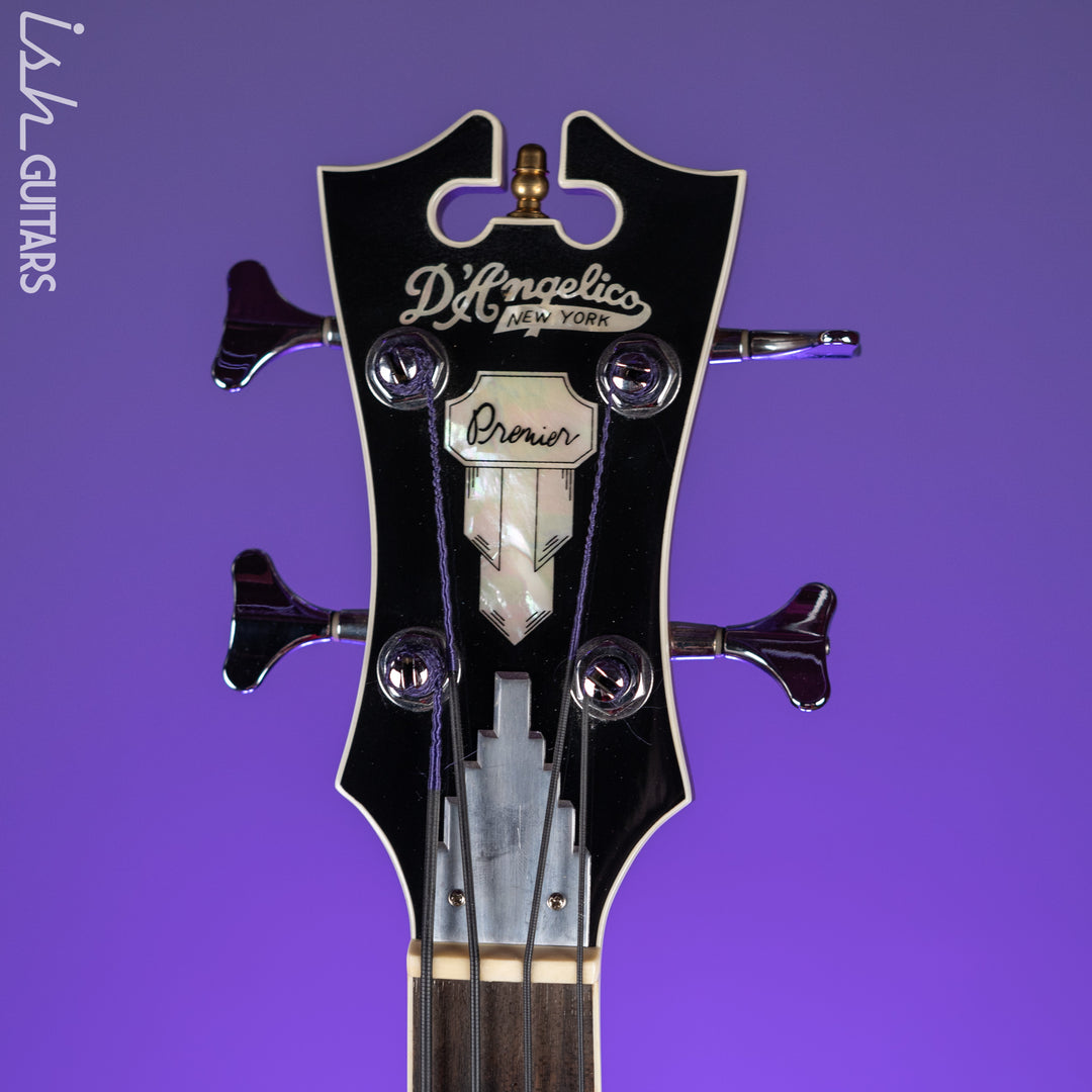 D’Angelico Premier DAPB700 Acoustic-Electric Bass Guitar Natural