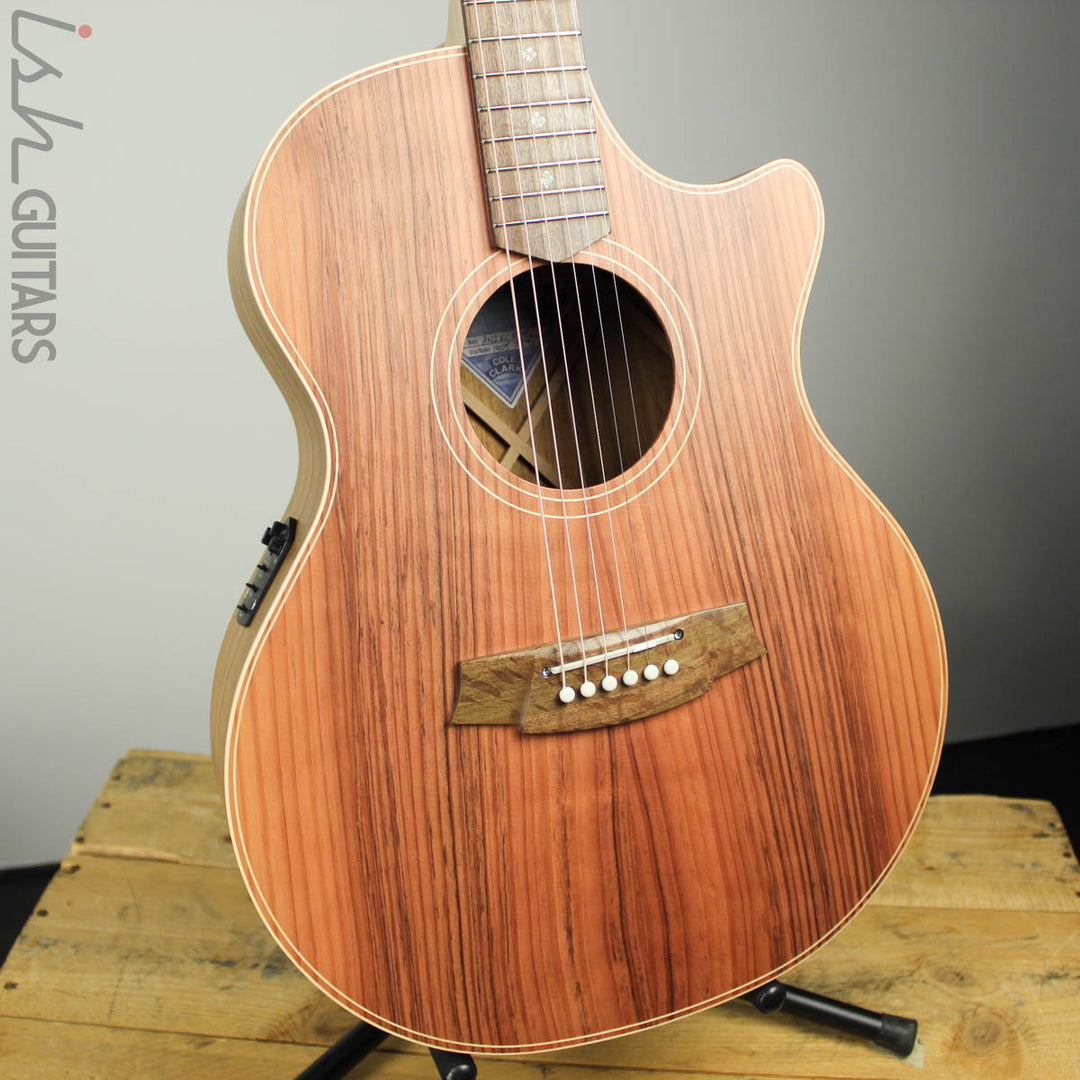 Cole Clark Angel AN2EC Redwood/Blackwood B-Stock