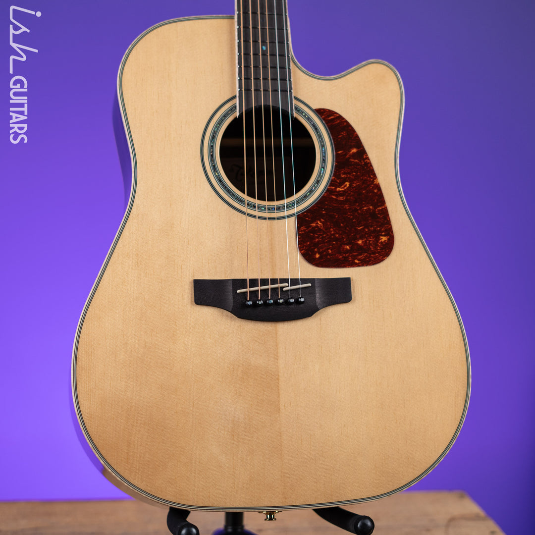 Takamine GD90CE-ZC Dreadnought Acoustic-Electric Guitar Ziricote Natural Demo
