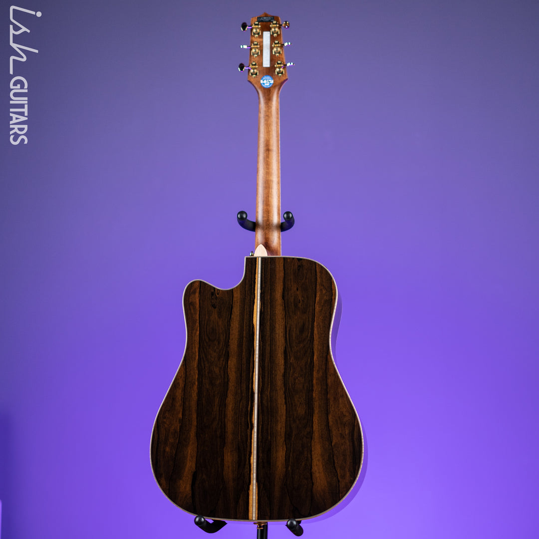 Takamine GD90CE-ZC Dreadnought Acoustic-Electric Guitar Ziricote Natural Demo