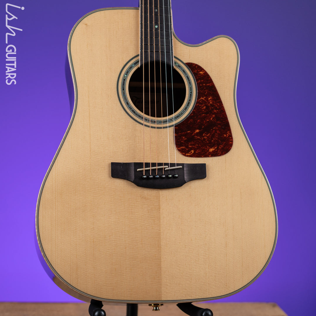 Takamine GD90CE-ZC Dreadnought Acoustic-Electric Guitar Ziricote Natural Demo