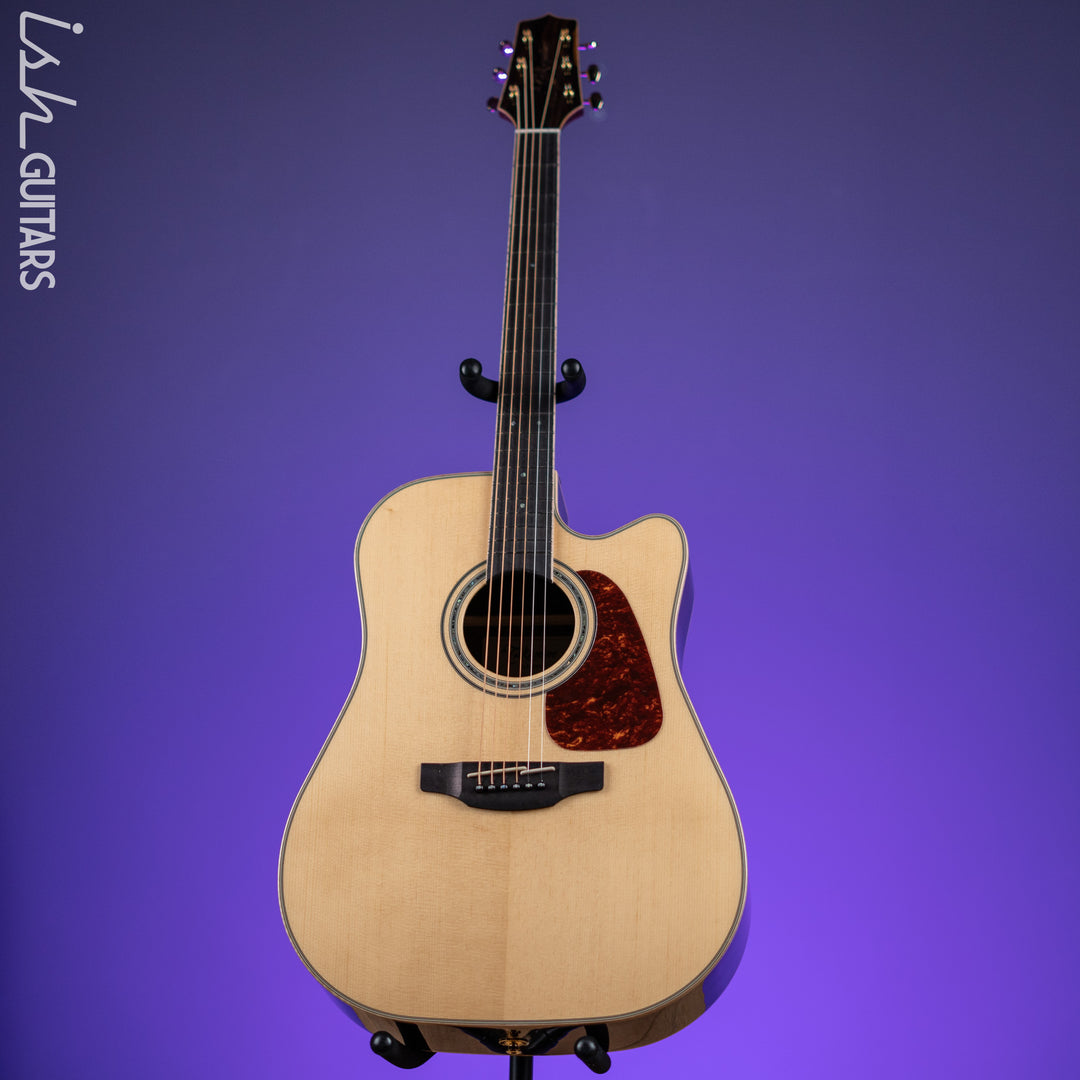 Takamine GD90CE-ZC Dreadnought Acoustic-Electric Guitar Ziricote Natural Demo