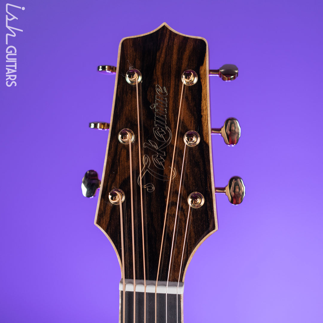 Takamine GD90CE-ZC Dreadnought Acoustic-Electric Guitar Ziricote Natural Demo