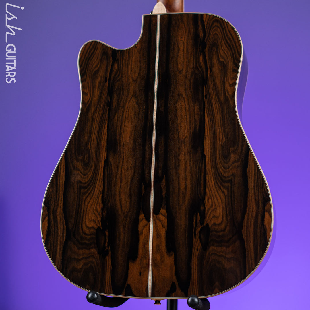 Takamine GD90CE-ZC Dreadnought Acoustic-Electric Guitar Ziricote Natural Demo