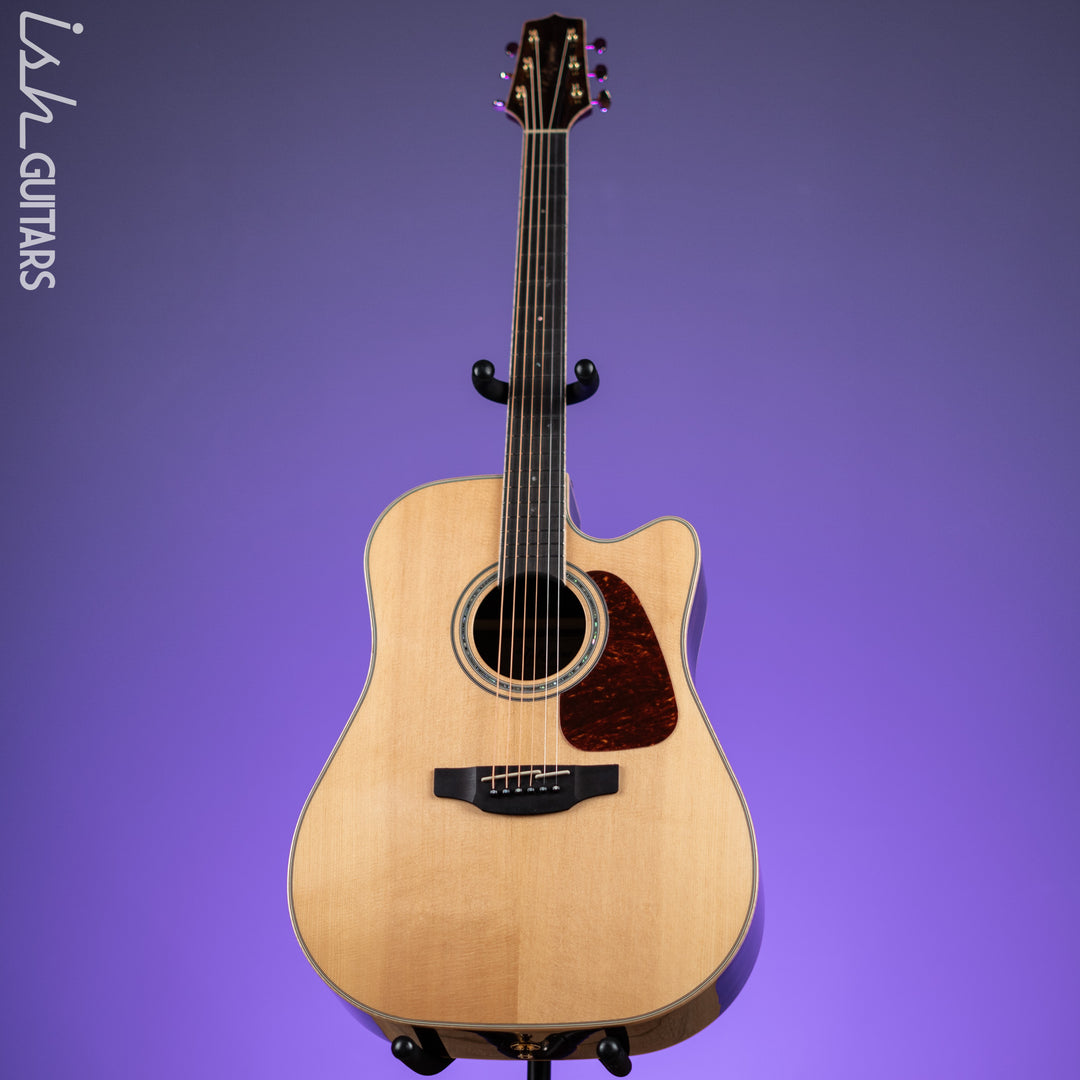 Takamine GD90CE-ZC Dreadnought Acoustic-Electric Guitar Ziricote Natural Demo