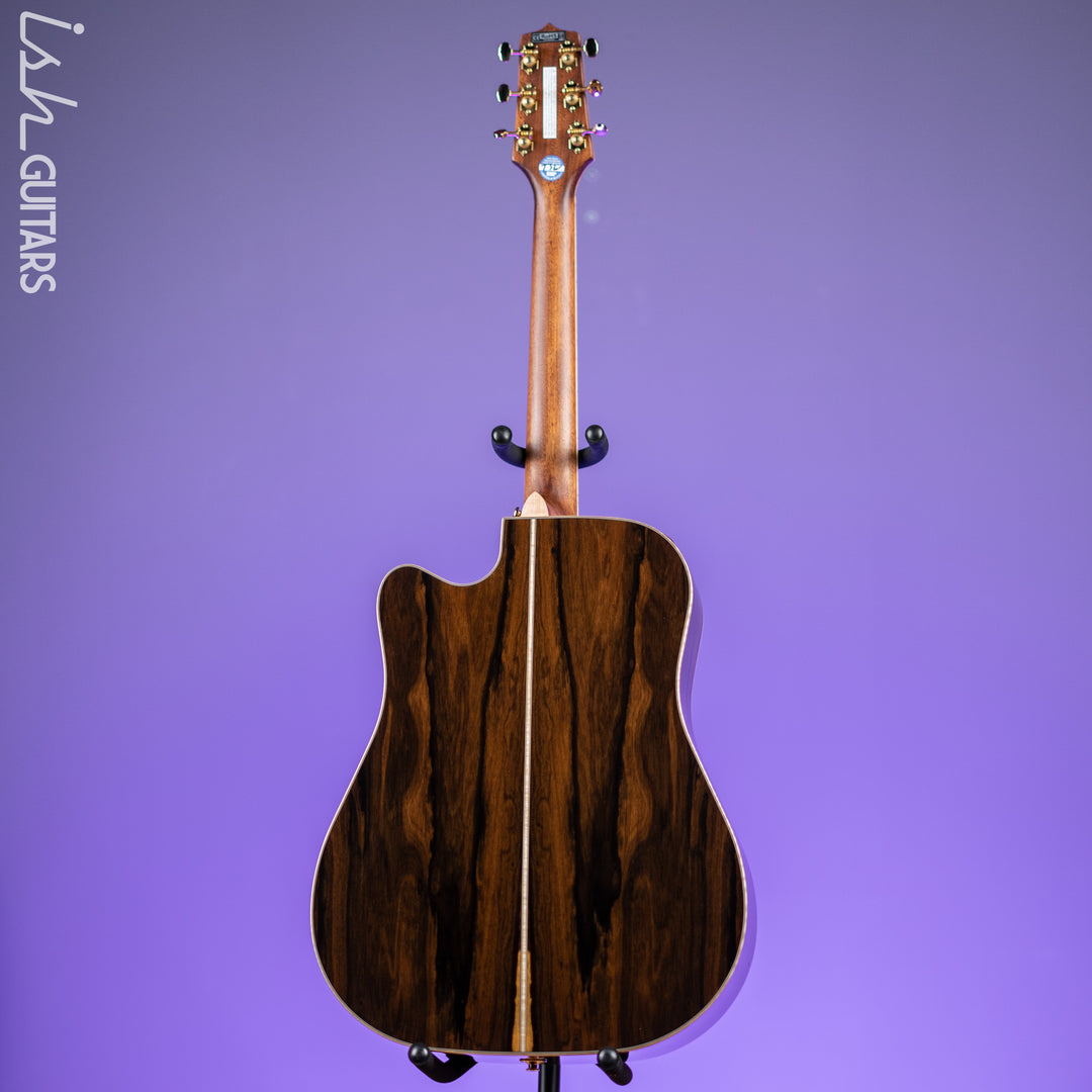 Takamine GD90CE-ZC Dreadnought Acoustic-Electric Guitar Ziricote Natural Demo