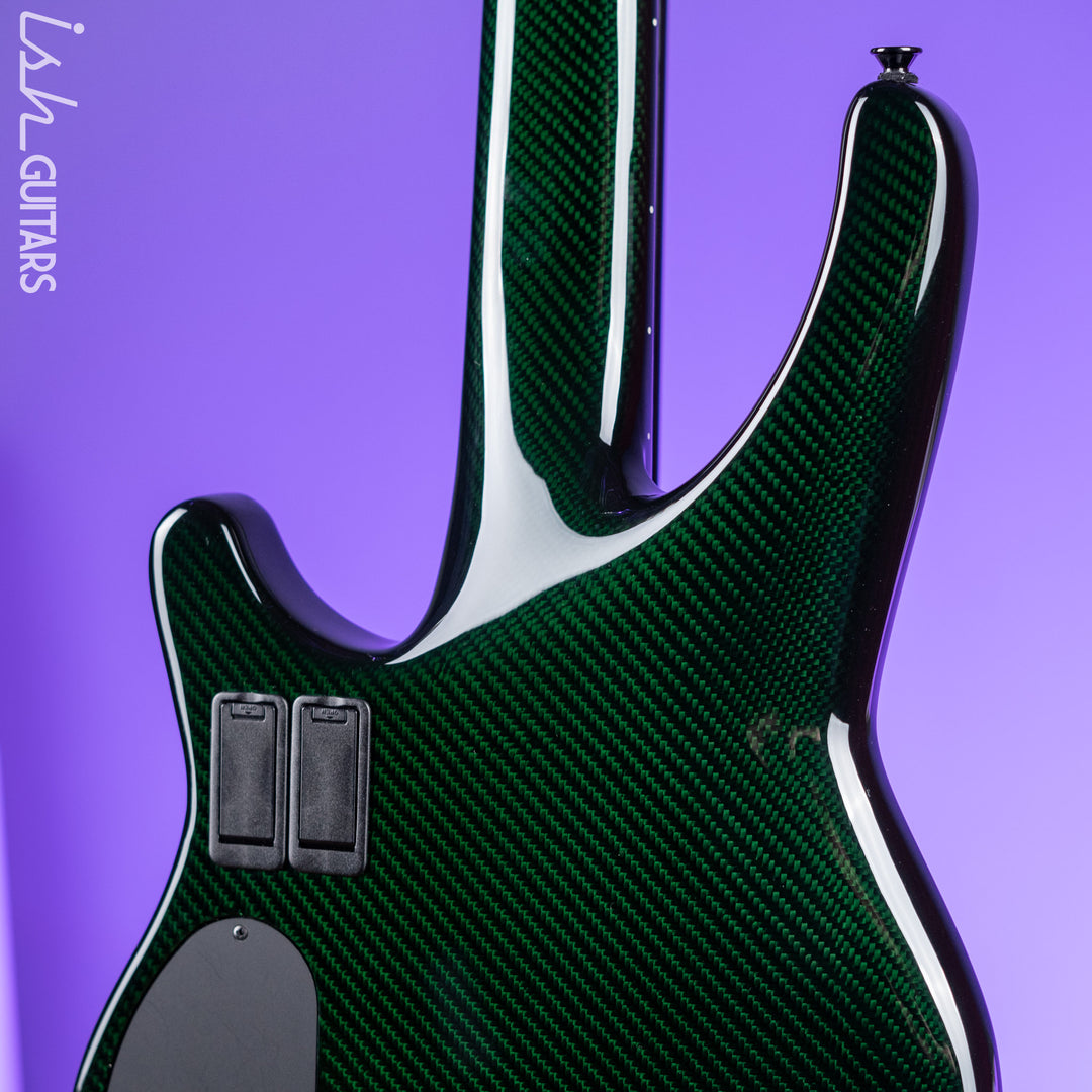 Status Stealth Bass Green Carbon Fiber w/ Green LEDs