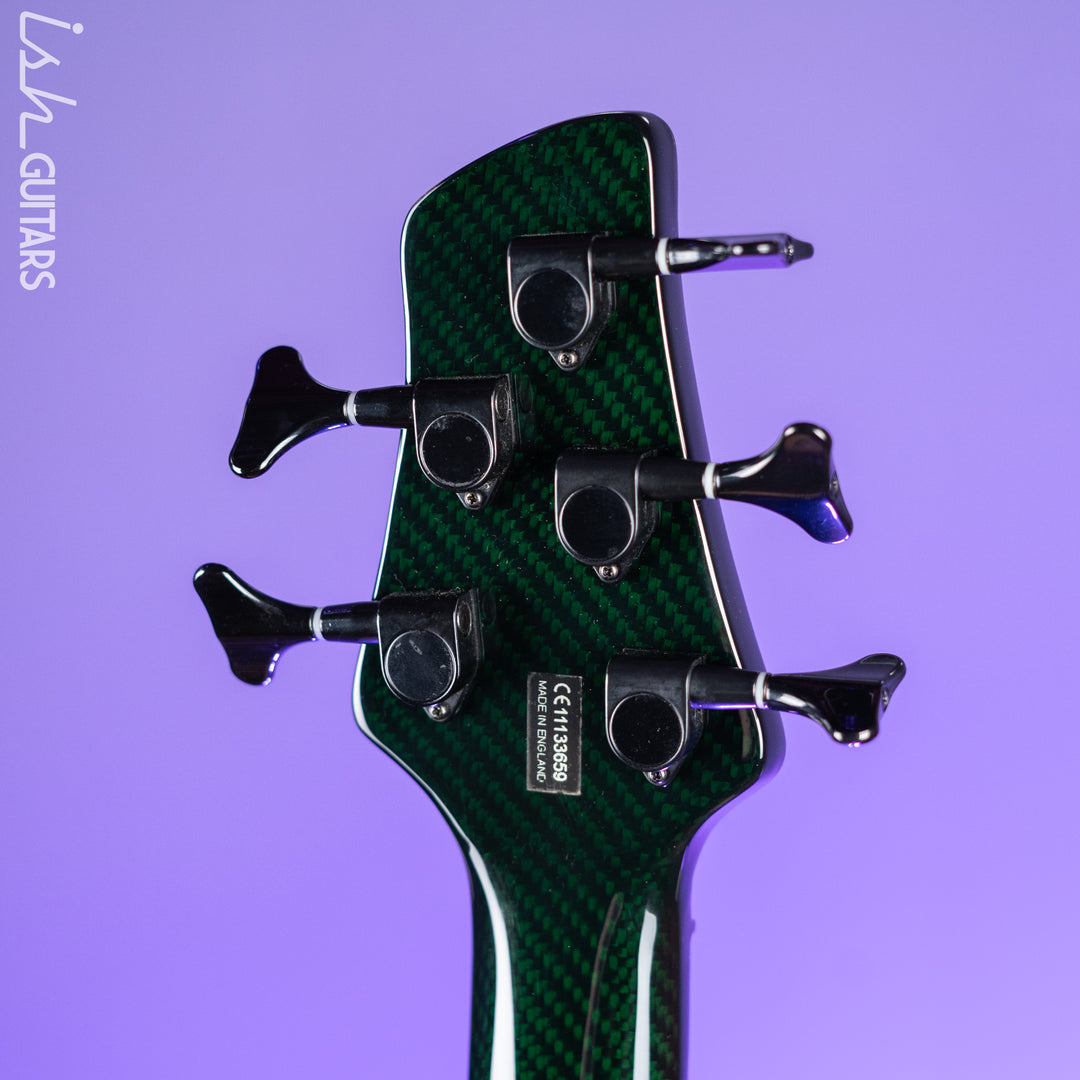 Status Stealth Bass Green Carbon Fiber w/ Green LEDs