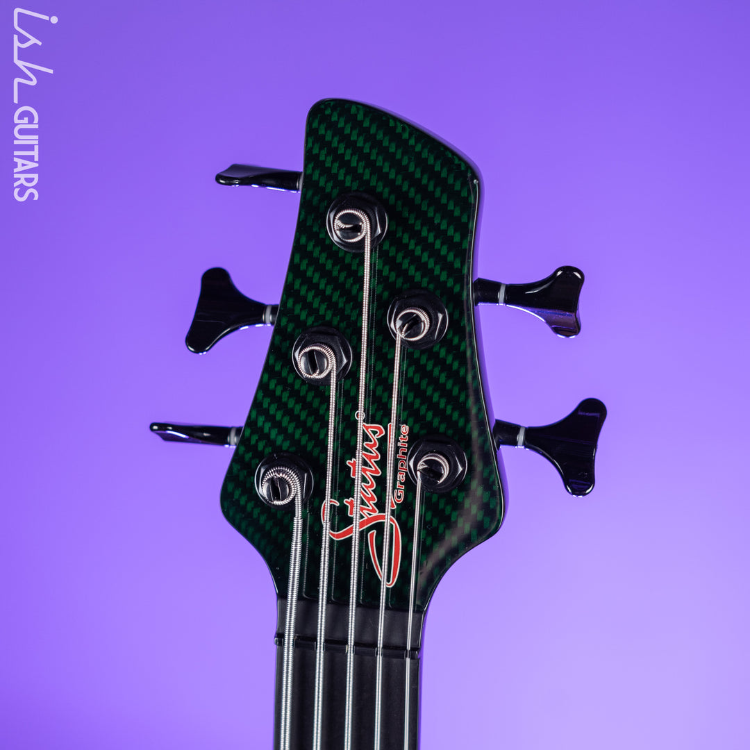 Status Stealth Bass Green Carbon Fiber w/ Green LEDs