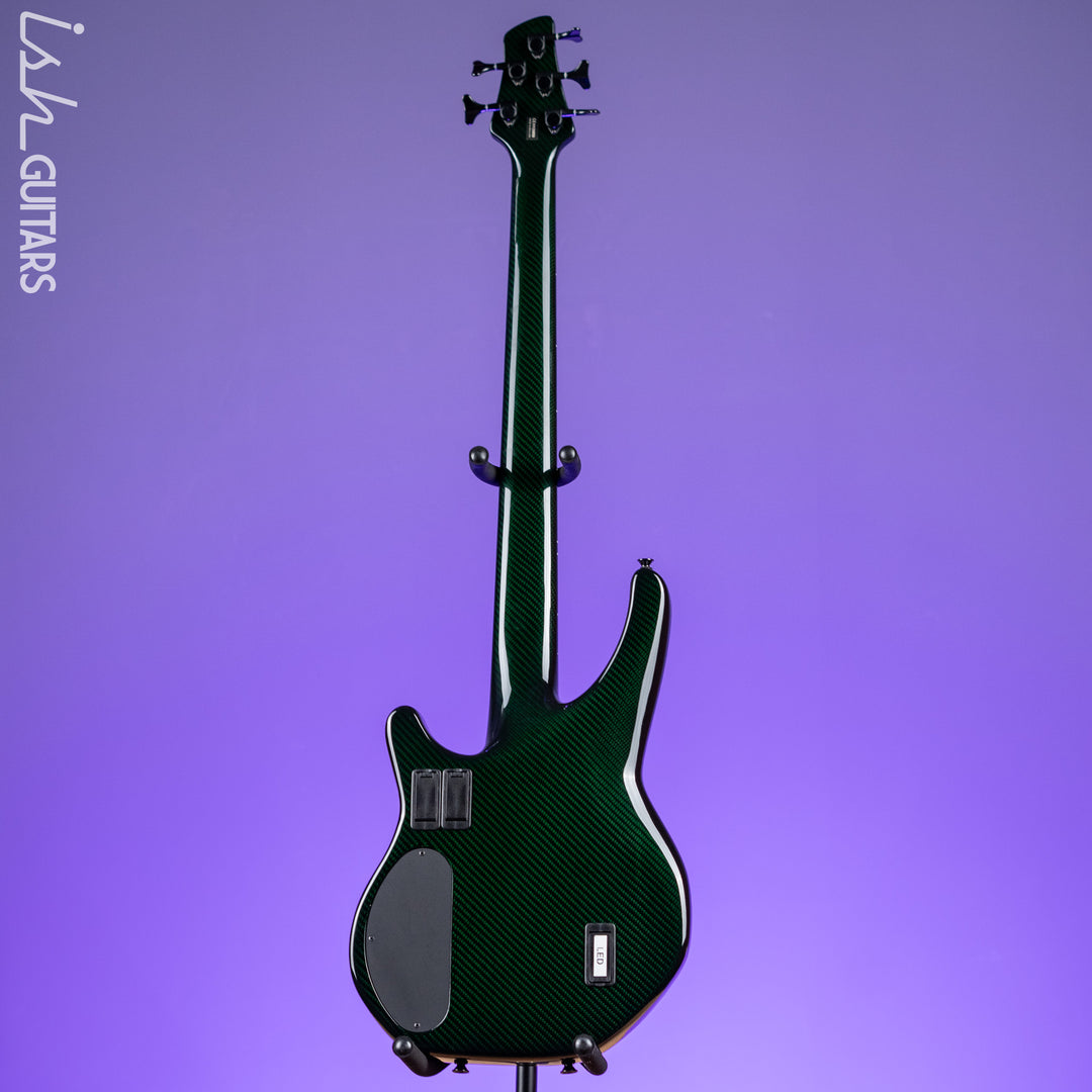 Status Stealth Bass Green Carbon Fiber w/ Green LEDs