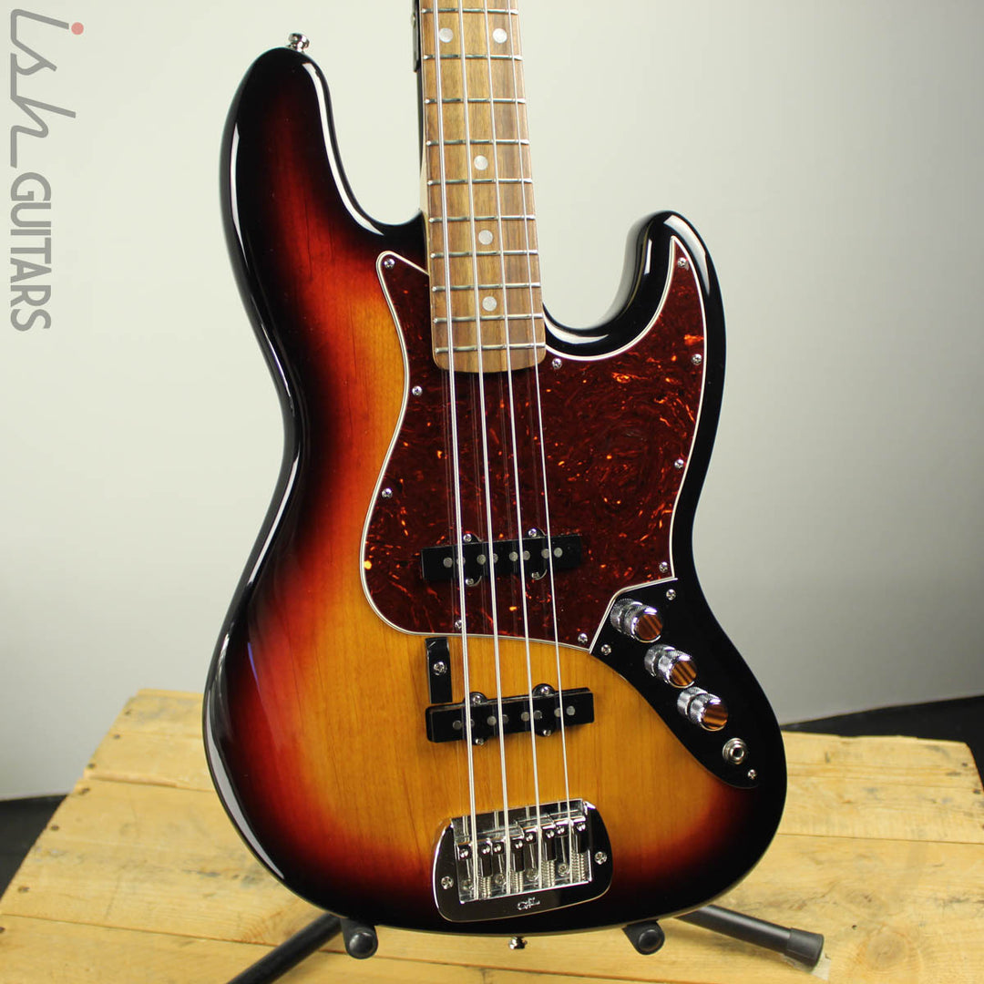 2019 G&amp;L Fullerton Deluxe JB Bass 3 Tone Sunburst