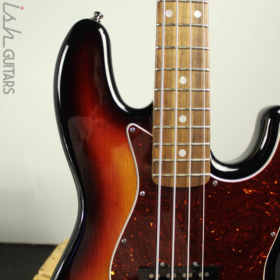 2019 G&amp;L Fullerton Deluxe JB Bass 3 Tone Sunburst