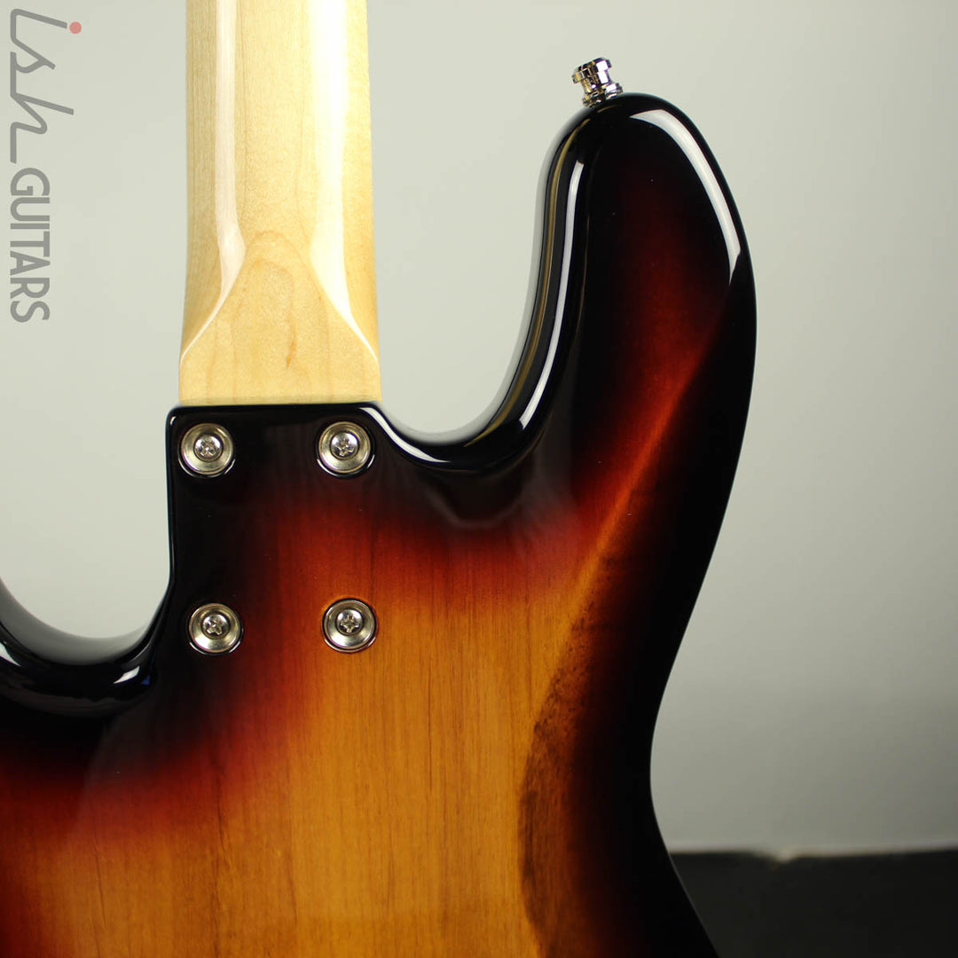 2019 G&amp;L Fullerton Deluxe JB Bass 3 Tone Sunburst