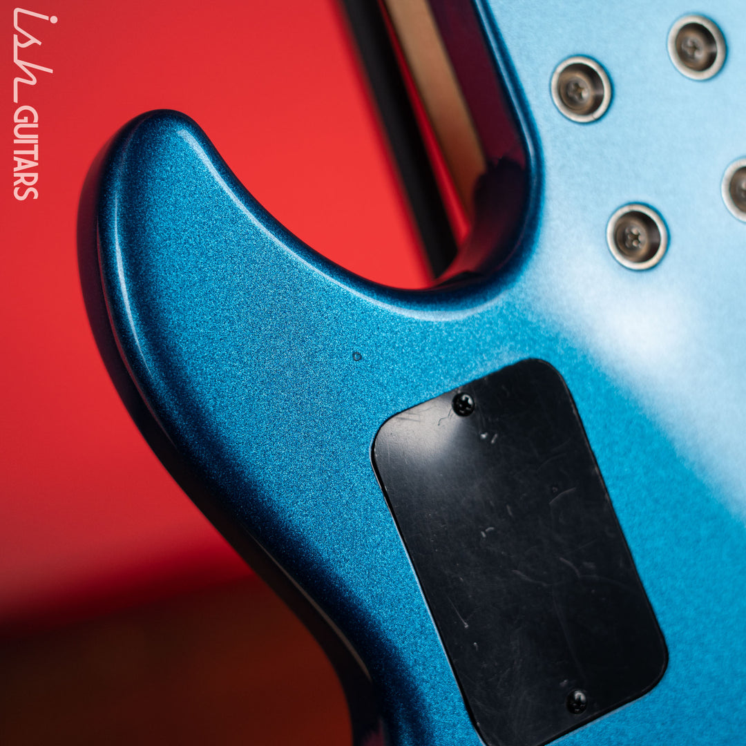2020 G&amp;L CLF Research L-2500 Bass Guitar Series E Blue Flake