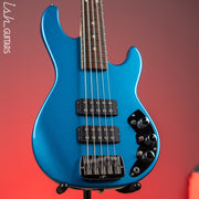 2020 G&L CLF Research L-2500 Bass Guitar Series E Blue Flake