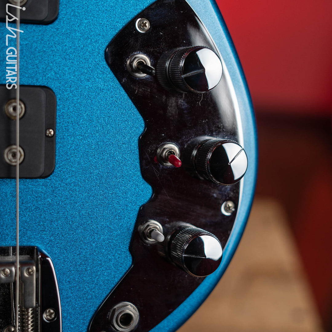 2020 G&amp;L CLF Research L-2500 Bass Guitar Series E Blue Flake