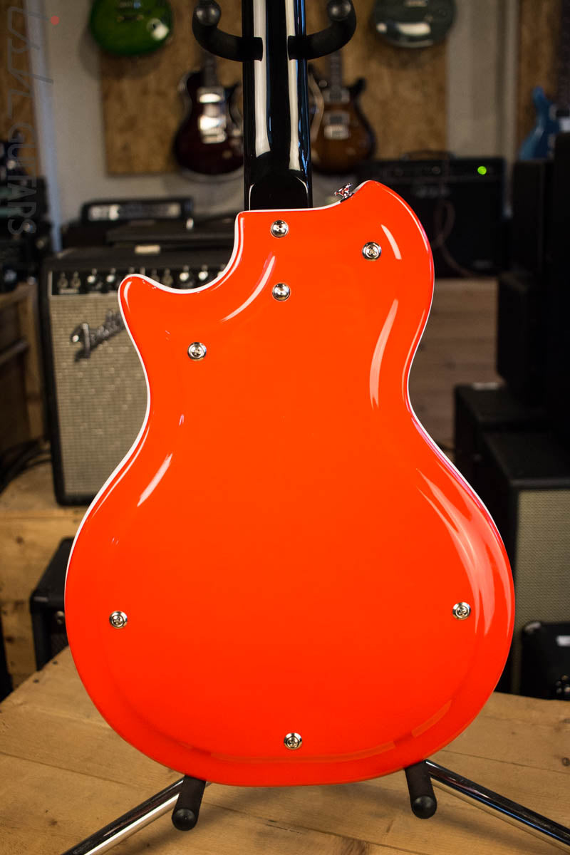 Supro 1572VPR Belmont Vibrato Single Pickup Americana Series Electric Guitar Poppy Red