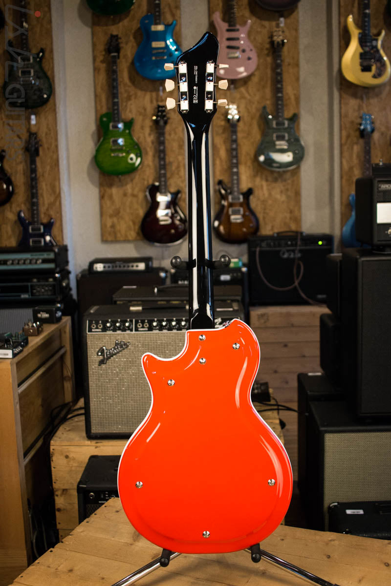 Supro 1572VPR Belmont Vibrato Single Pickup Americana Series Electric Guitar Poppy Red