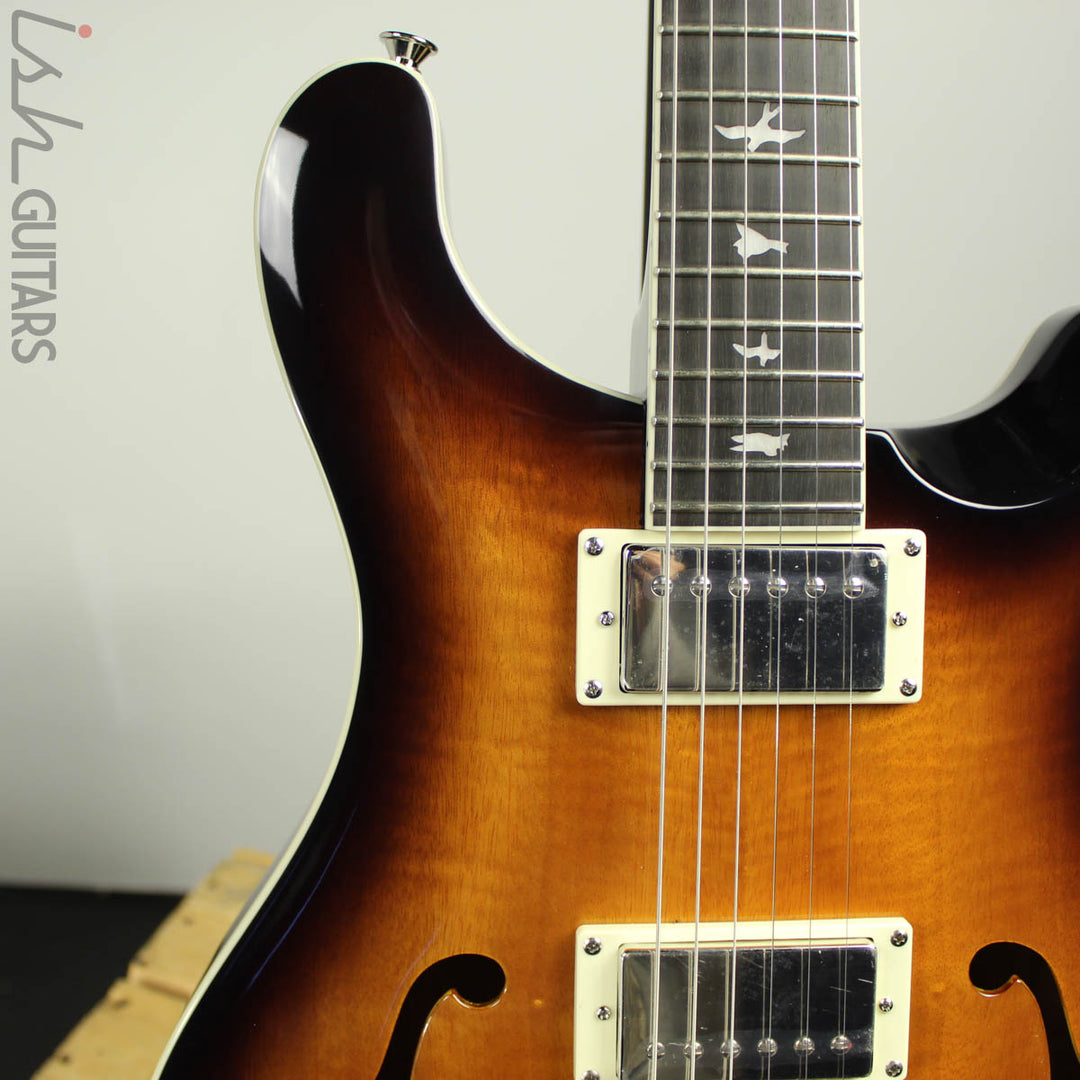 2020 PRS SE Hollowbody Standard McCarty Tobacco Sunburst
