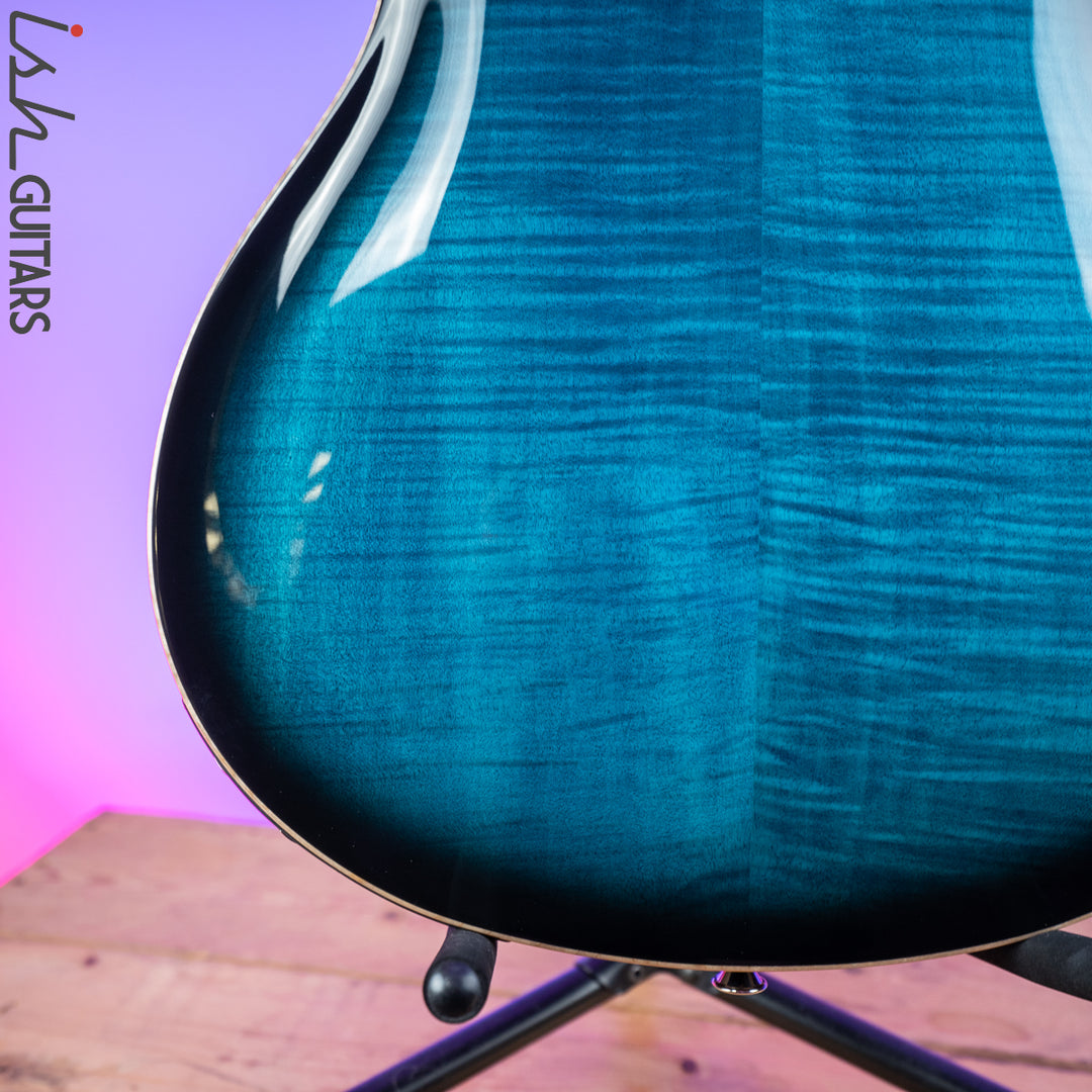 2020 PRS Paul Reed Smith SE Hollowbody II Piezo Peacock Blue