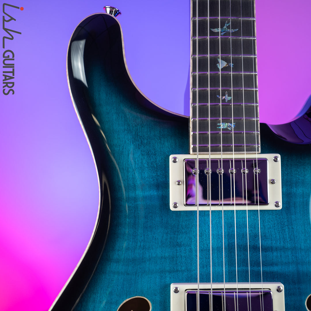 2020 PRS Paul Reed Smith SE Hollowbody II Piezo Peacock Blue