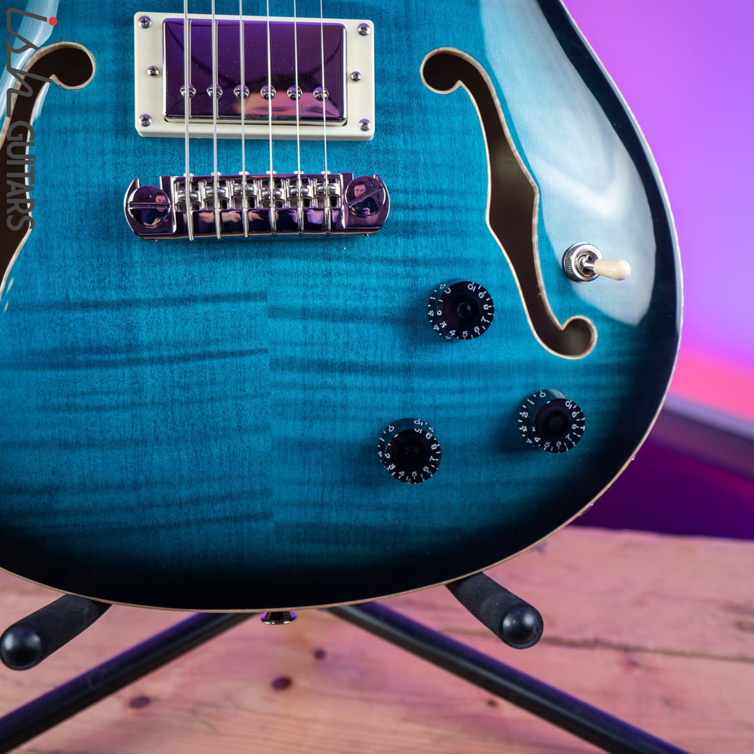 2020 PRS Paul Reed Smith SE Hollowbody II Piezo Peacock Blue
