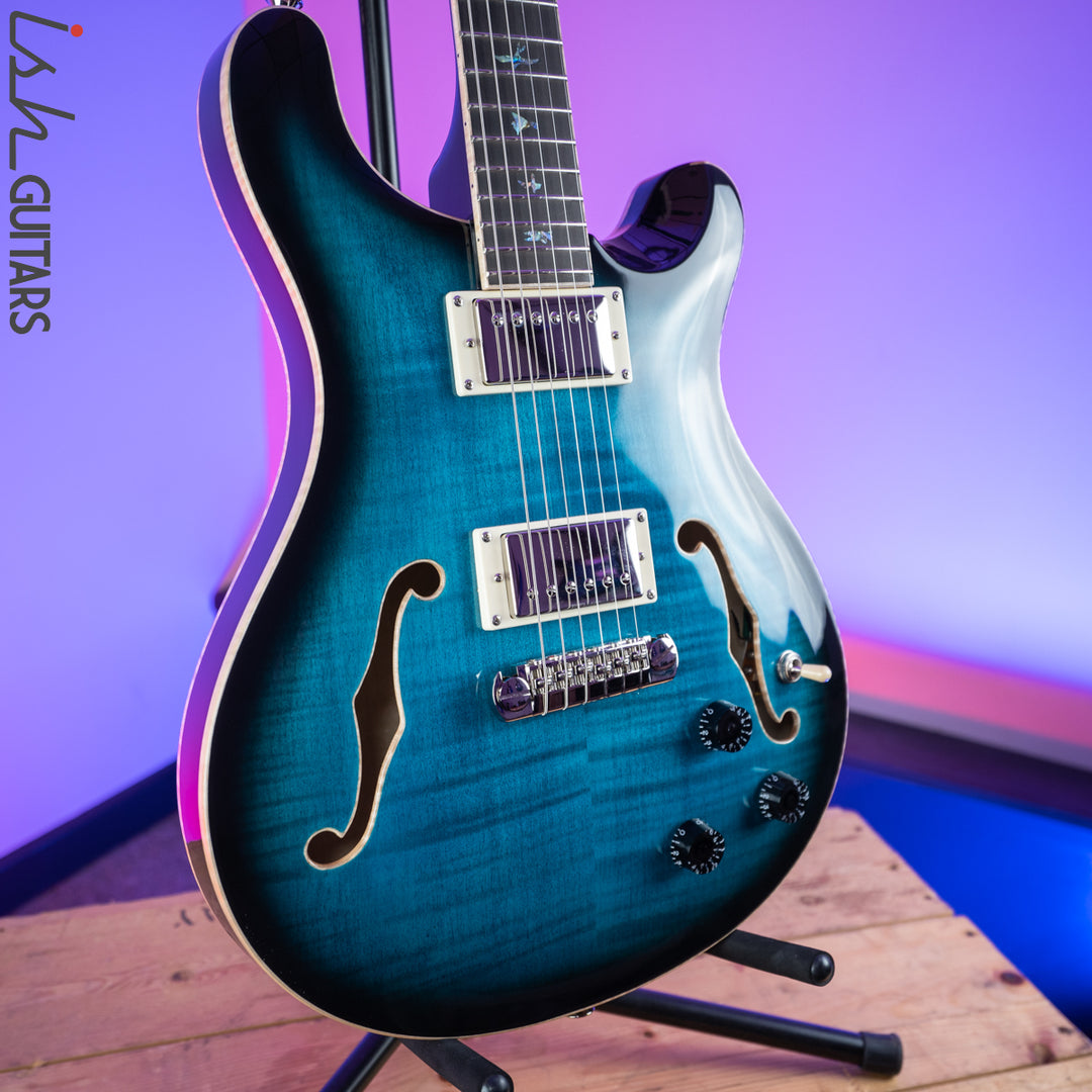 2020 PRS Paul Reed Smith SE Hollowbody II Piezo Peacock Blue
