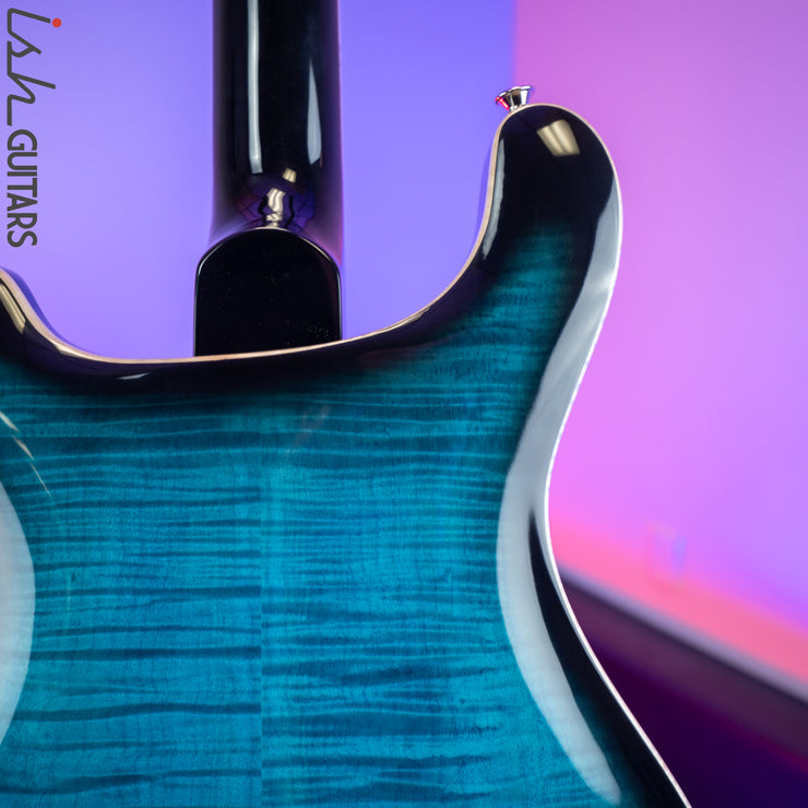 2020 PRS SE Hollowbody II Piezo Peacock Blue