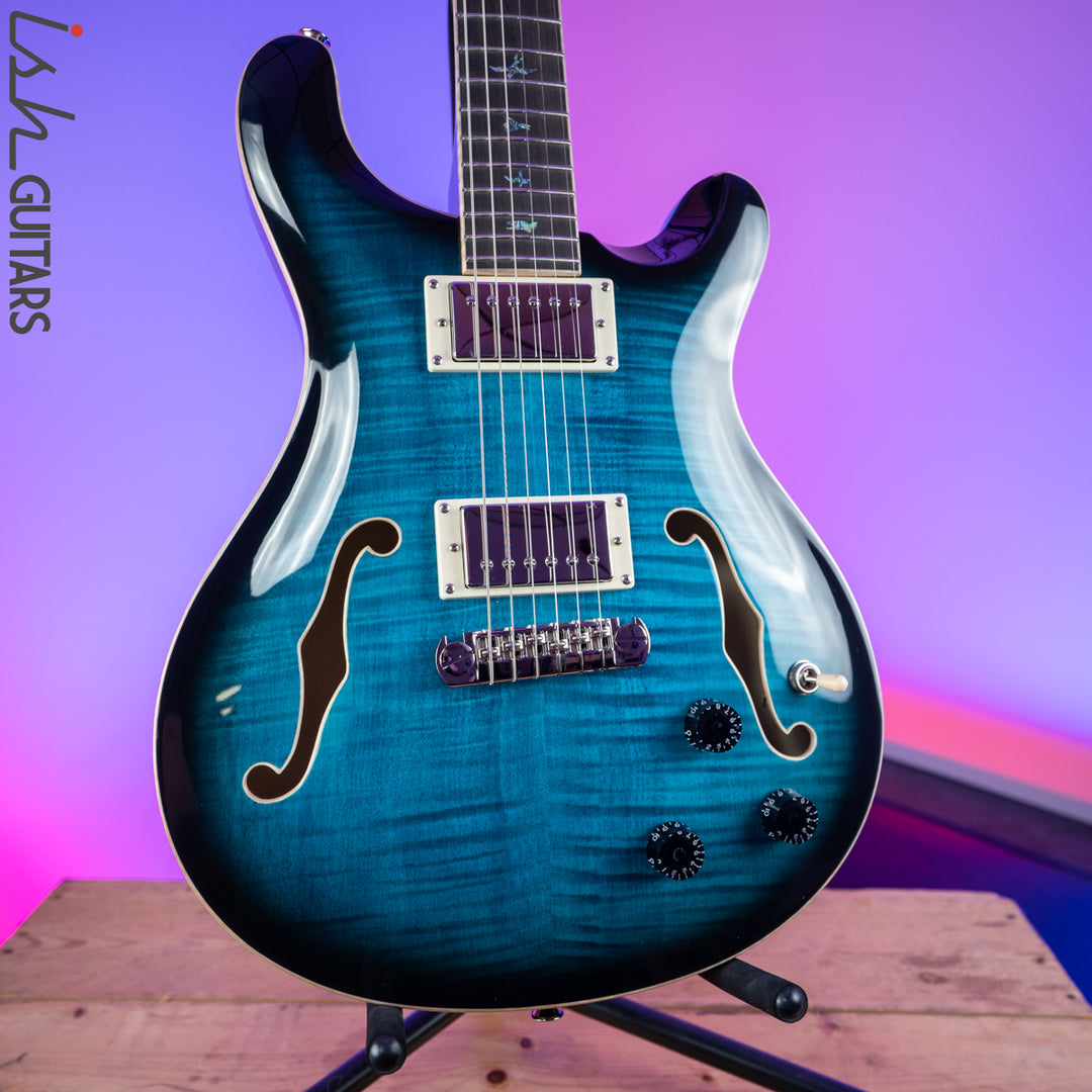 2020 PRS Paul Reed Smith SE Hollowbody II Piezo Peacock Blue