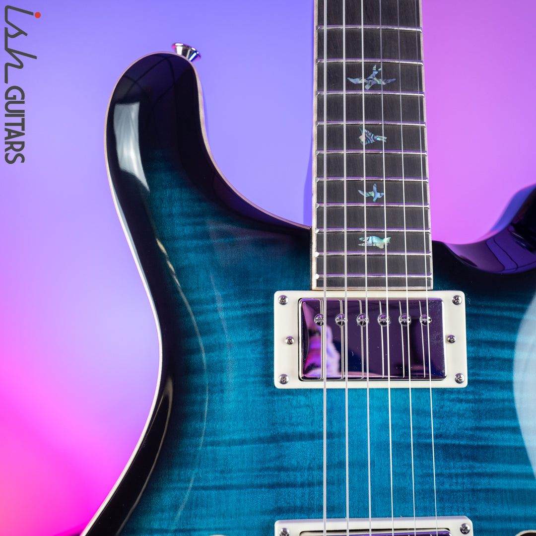 2020 PRS Paul Reed Smith SE Hollowbody II Piezo Peacock Blue