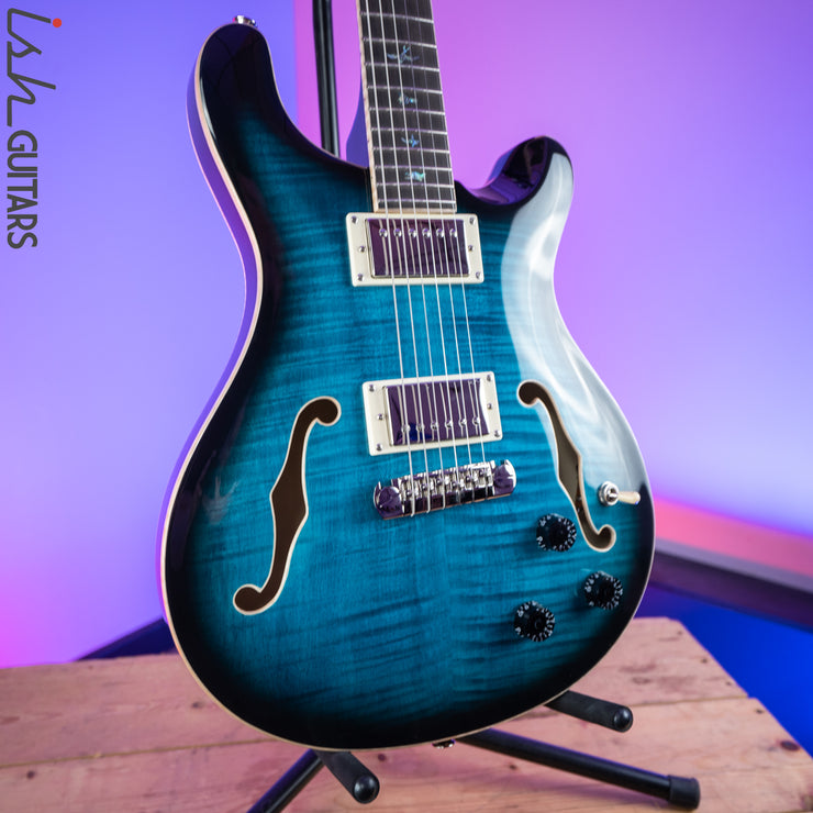 2020 PRS Paul Reed Smith SE Hollowbody II Piezo Peacock Blue