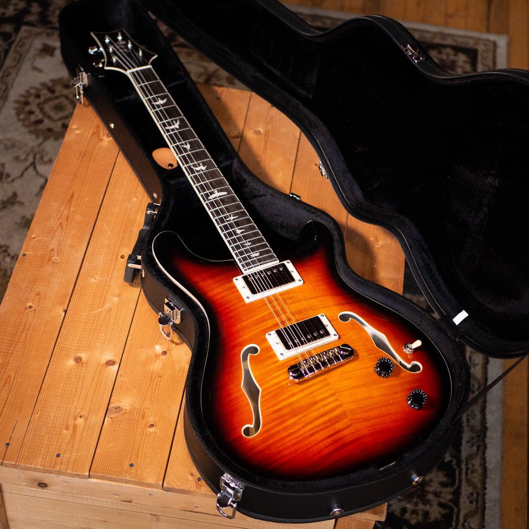 2020 PRS SE Hollowbody II Tricolor Sunburst