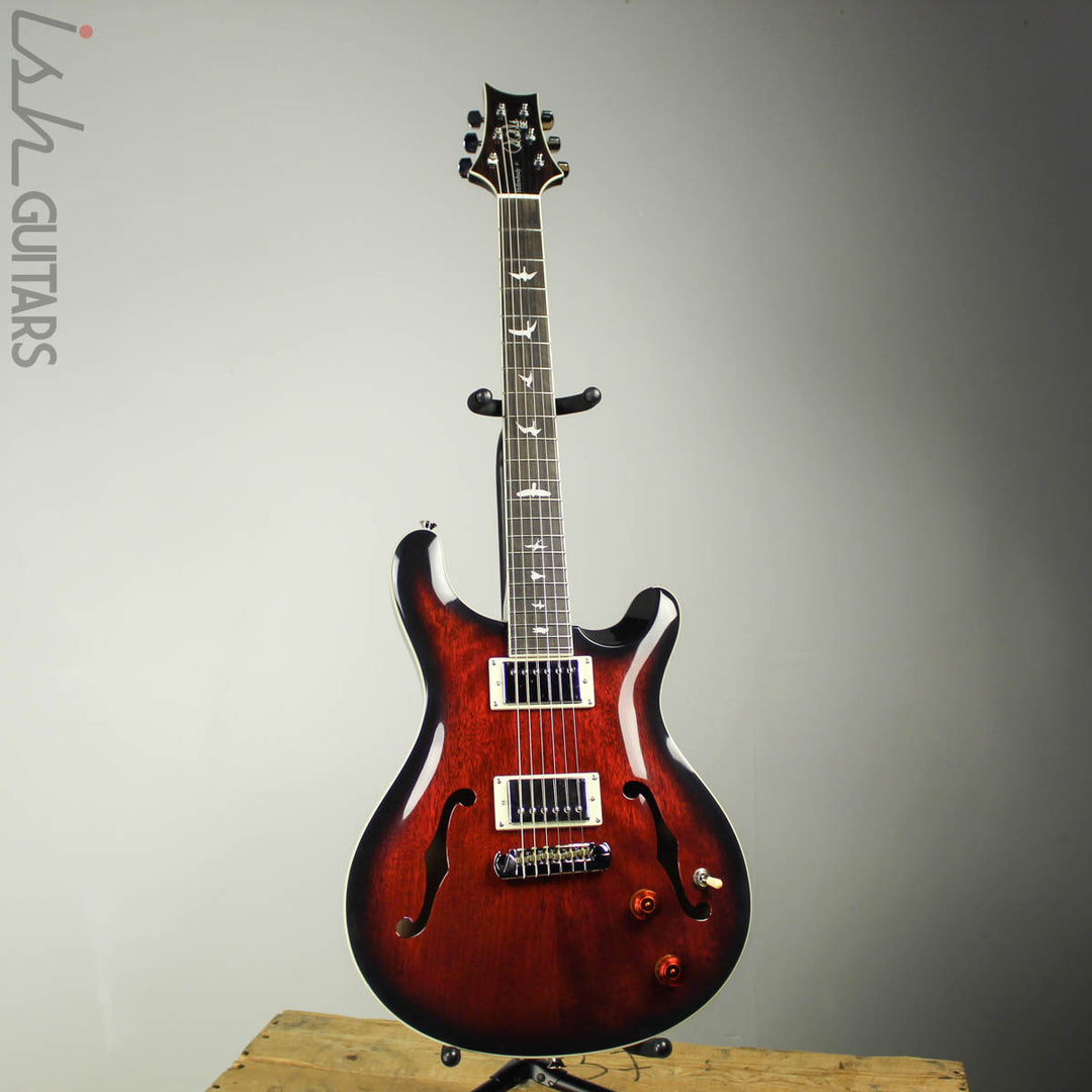 2020 PRS Paul Reed Smith SE Hollowbody Standard Fire Red Burst