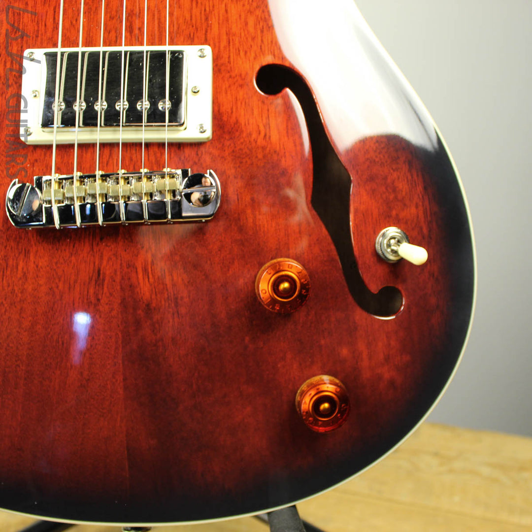 2020 PRS Paul Reed Smith SE Hollowbody Standard Fire Red Burst