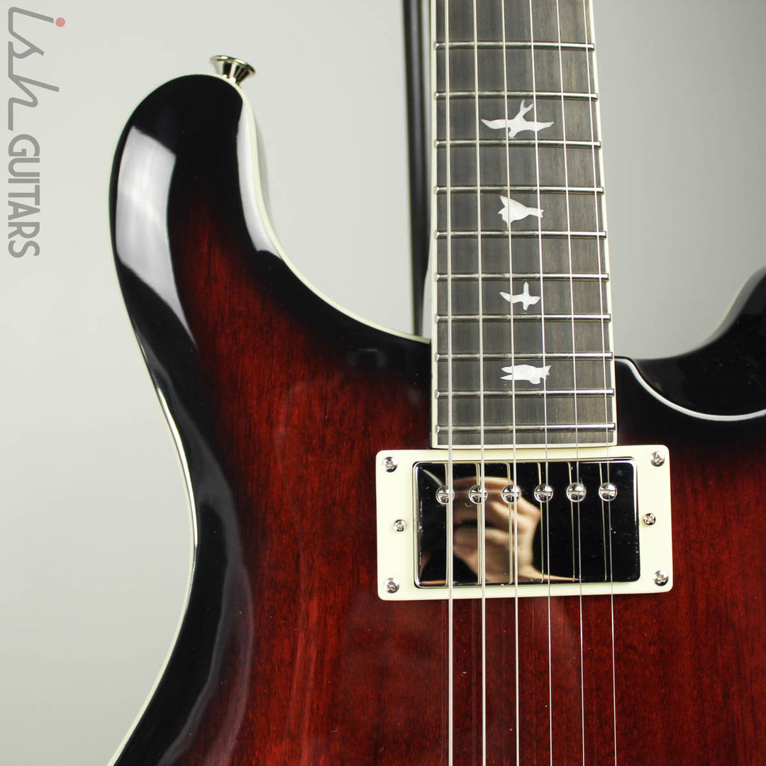 2020 PRS Paul Reed Smith SE Hollowbody Standard Fire Red Burst