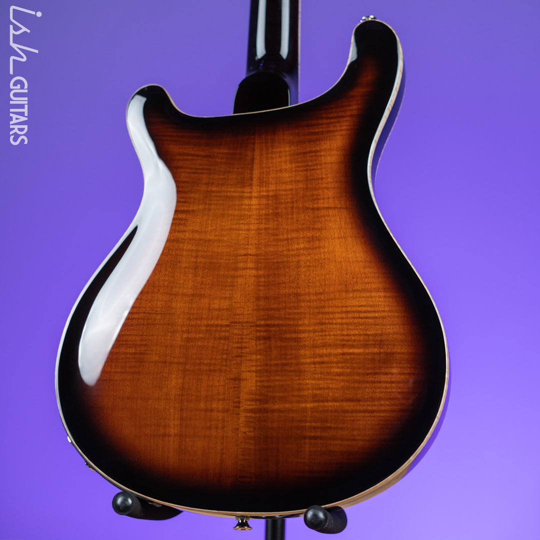 2022 PRS SE Hollowbody II Piezo Black Gold Burst