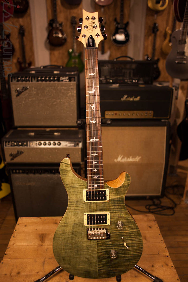 PRS Paul Reed Smith SE Custom 24 Trampas Green – Ish Guitars