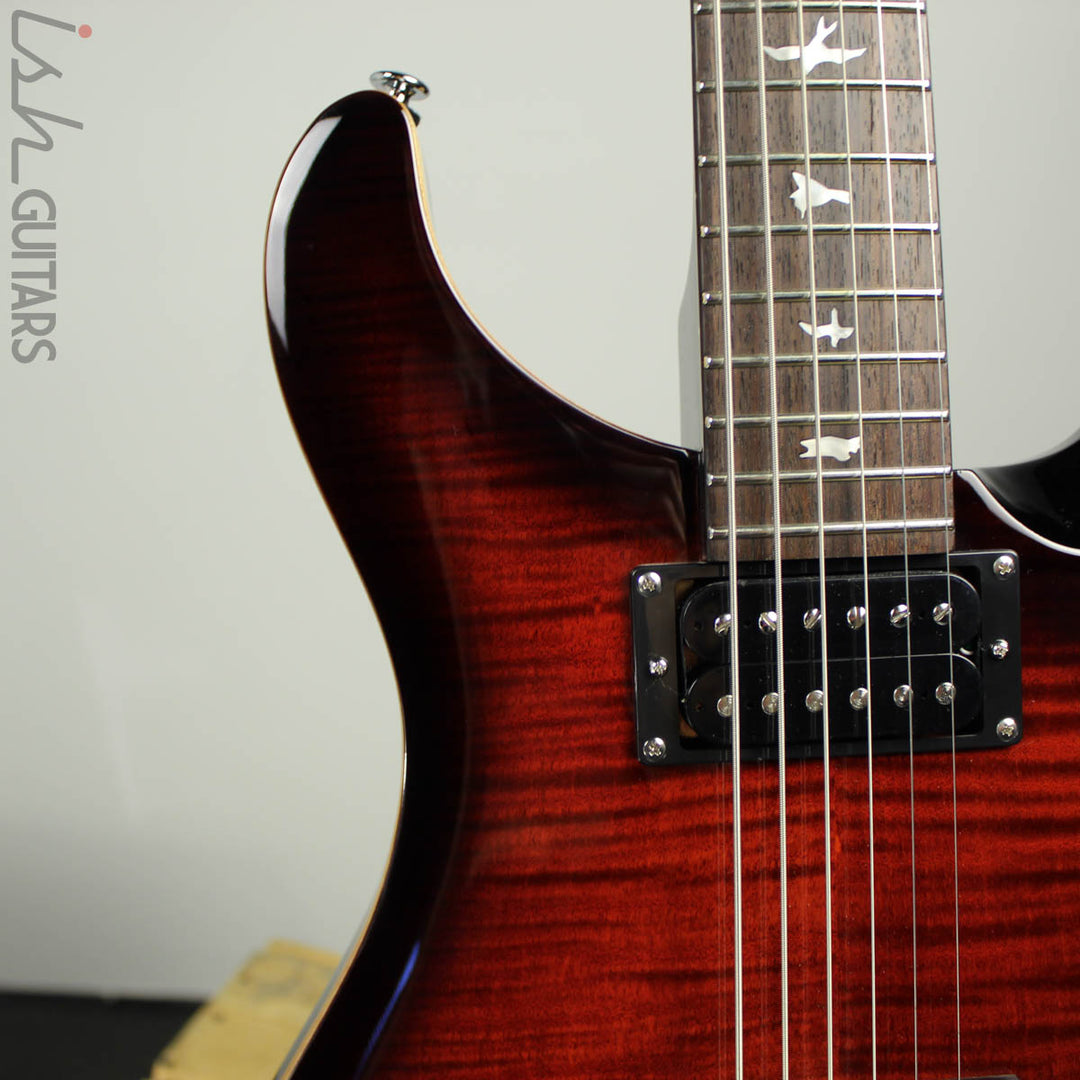 2019 Paul Reed Smith PRS SE 277 Baritone Fire Red Burst