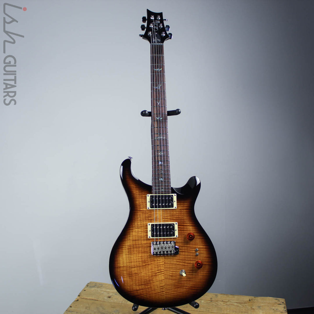 B Stock 2020 Paul Reed Smith PRS SE 35th Anniversary Custom 24 Black Gold Burst