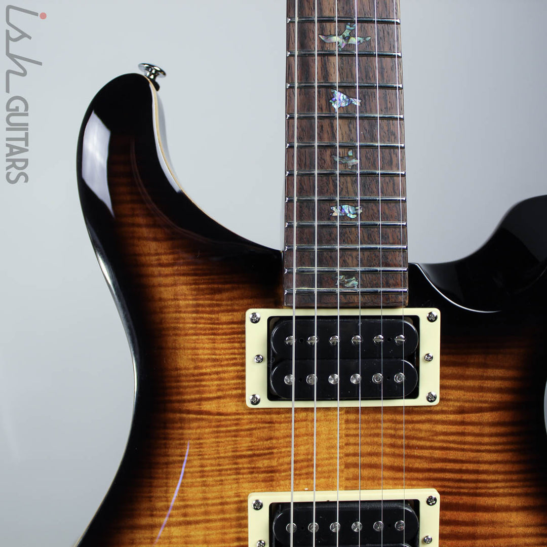 B Stock 2020 Paul Reed Smith PRS SE 35th Anniversary Custom 24 Black Gold Burst